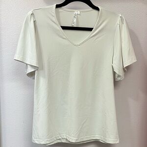 Lulu-B White Short Sleeve Tee